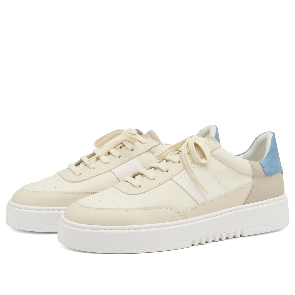 Axel Arigato Men's Orbit Vintage Sneaker Beige/Light Blue